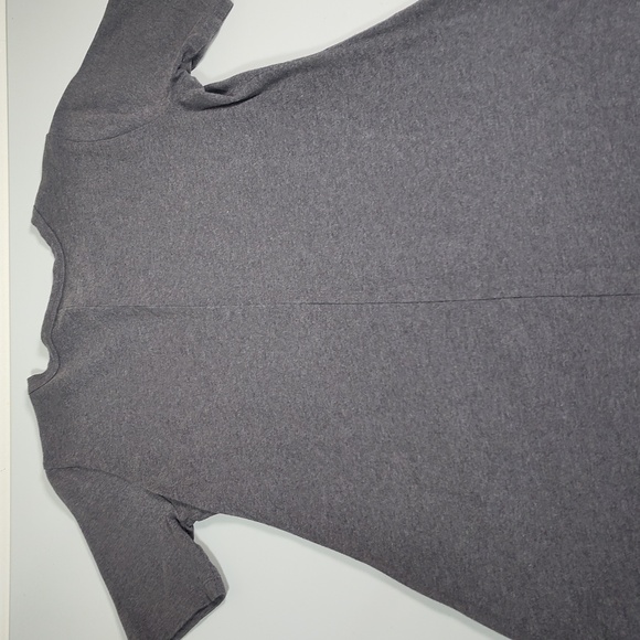 J. Crew gray short sleeve knit dress M - Picture 10 of 12